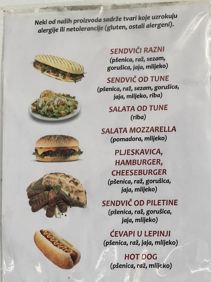 Sandwich Bar Pile Menu - Image 4