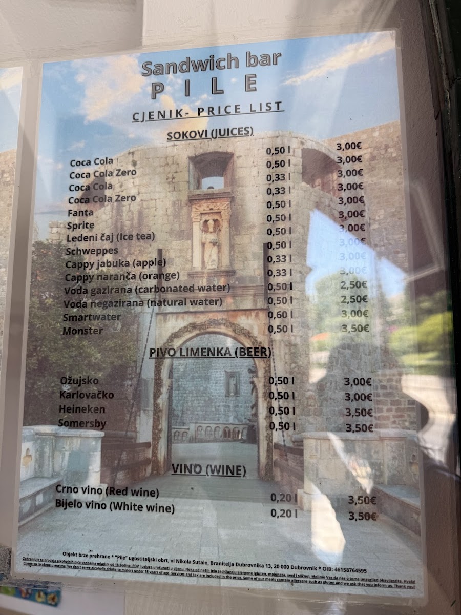 Sandwich Bar Pile Menu - Image 5